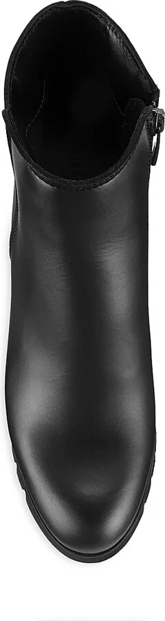 Women's Maya Leather Booties - Black - Size 10 - Image 5