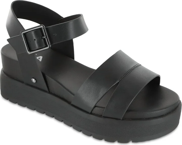 Women's Maya Platform Sandal In Black