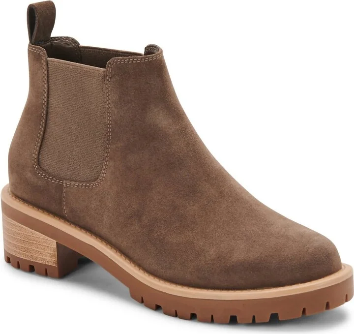 Women's Mayes Waterproof Bootie In Dark Taupe