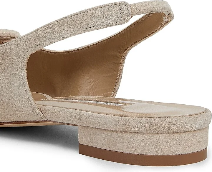 Women's Maylura Suede Slingback Flats - Navy - Size 12 - Image 9