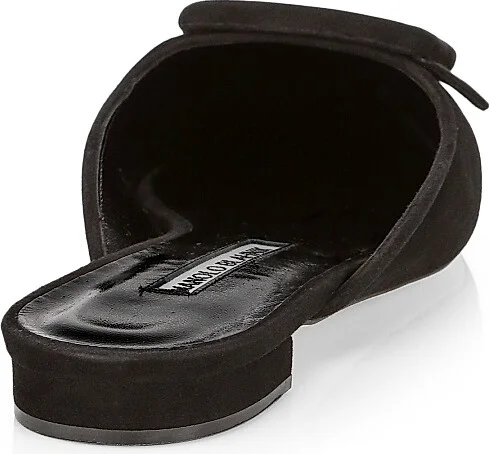 Women's Maysale Suede Flats - Black - Size 8 - Image 3