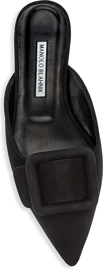 Women's Maysale Suede Flats - Black - Size 8 - Image 5