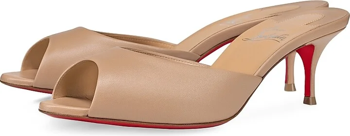 Women's Me Dolly 55MM Leather Mules - Black - Size 6 - Image 5