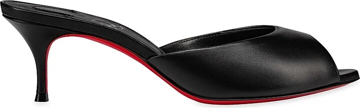 Women's Me Dolly 55MM Leather Mules - Black - Size 6