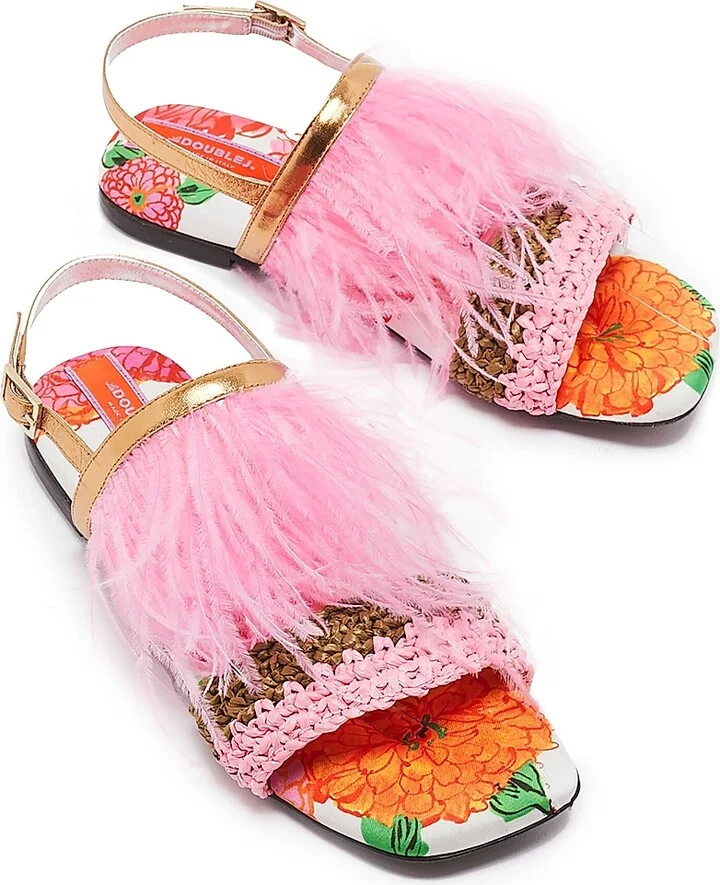 Women's Medal Sandals - Gyn White - Size 6 - Image 2