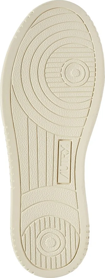 Women's Medalist Bicolor Mid Low-Top Sneakers - White Green - Size 5 - Image 5