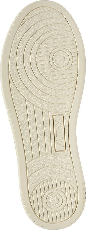 Women's Medalist Leather Low-Top Sneakers - White Black - Size 10 - Image 5