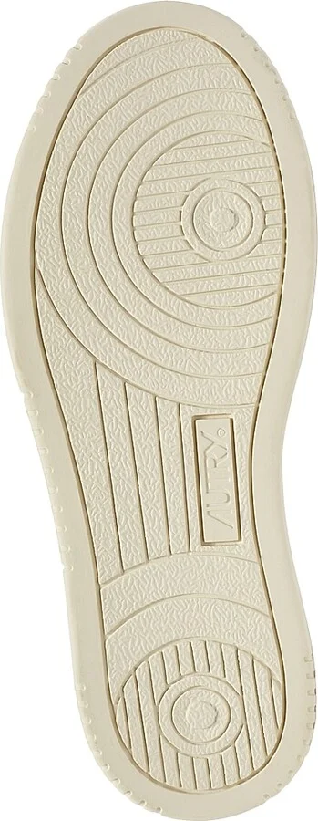 Women's Medalist Leather Low-Top Sneakers - White Silver - Size 11 - Image 5