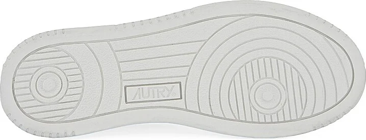 Women's Medalist Leather Low-Top Sneakers - White - Size 5 - Image 5