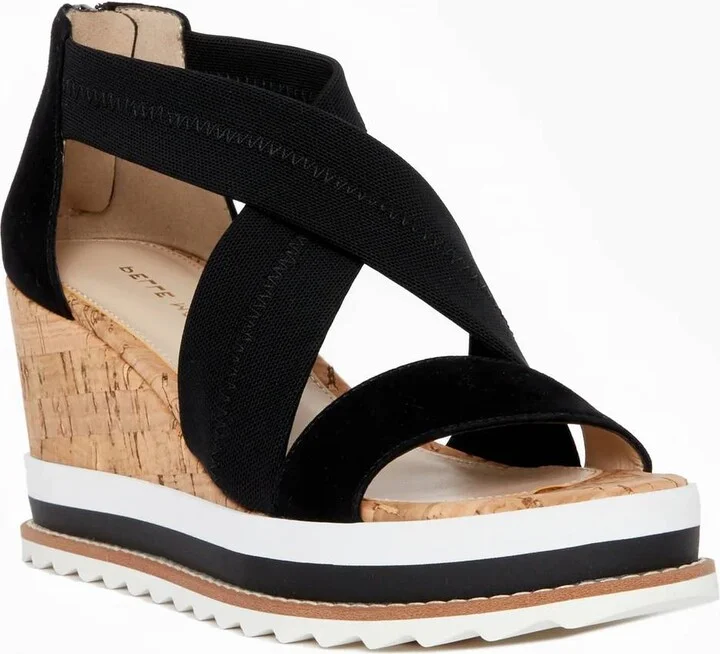 Women's Medina Wedge Sandals In Black