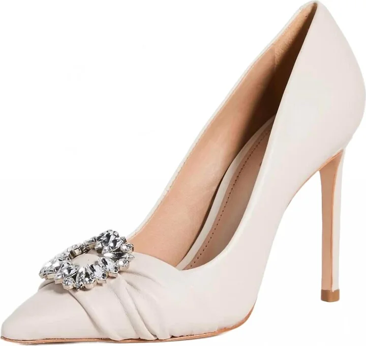 Women's Meisho Glam Pumps Sandal In Pearl