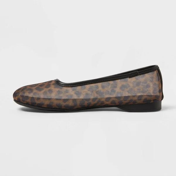 Women's Mel Mesh Flats with Memory Foam Insole - A New Day™ : Pull-On Ballet Flats, Cushioned Insole - Image 2