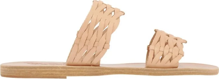 Women's Melia Woven Vachetta Sandals In Natural