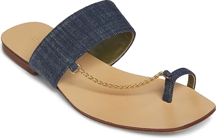 Women's Melide Capri Chain-Link Sandals - Navy - Size 6.5 - Image 2