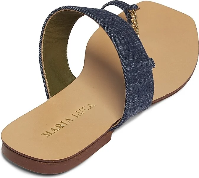 Women's Melide Capri Chain-Link Sandals - Navy - Size 6.5 - Image 3