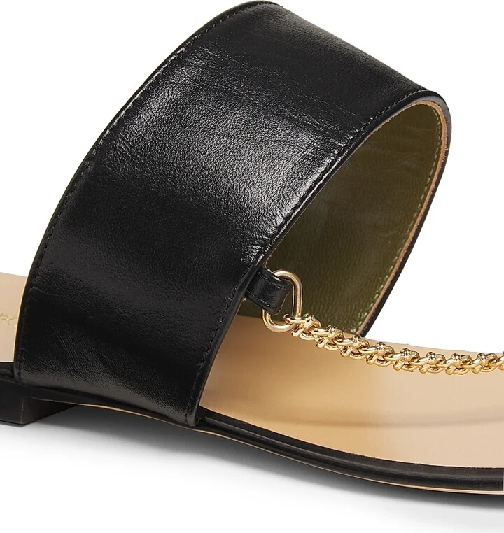 Women's Melide Capri Leather Sandals - Black - Size 6 - Image 5