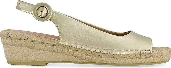 Women's Melila Espadrille Wedges - Champagne - Size 6