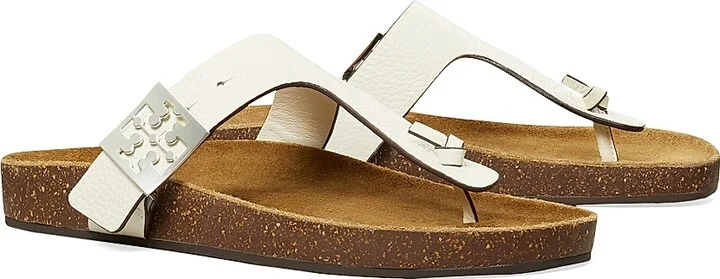 Women's Mellow Leather Sandals - Blanc - Size 10 - Image 2