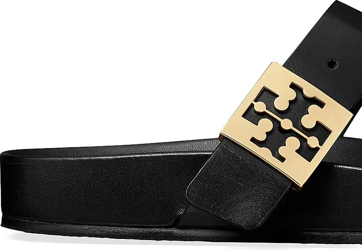 Women's Mellow Leather Sandals - Perfect Black - Size 10 - Image 4