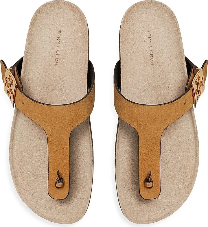 Women's Mellow Leather Thong Sandals - Rhum Avola - Size 10 - Image 3