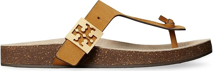Women's Mellow Leather Thong Sandals - Rhum Avola - Size 10