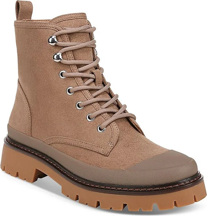 Womens Memory Foam Lace Up Ankle Boots