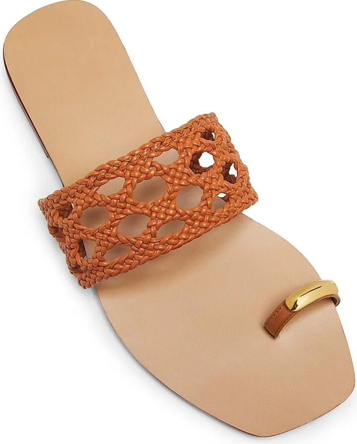Women's Mennia Capri Braided Sandals - Tan - Size 6 - Image 4