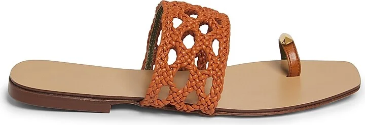 Women's Mennia Capri Braided Sandals - Tan - Size 6