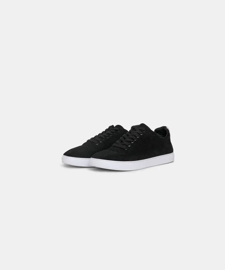 Women's Merino Cashmere Lace Up Sneakers - Image 5
