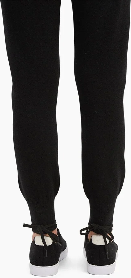 Women's Merino Cashmere Lace Up Sneakers - Image 9