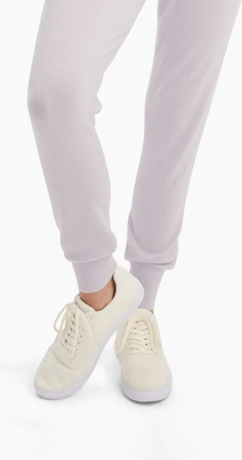 Women's Merino Cashmere Lace Up Sneakers
