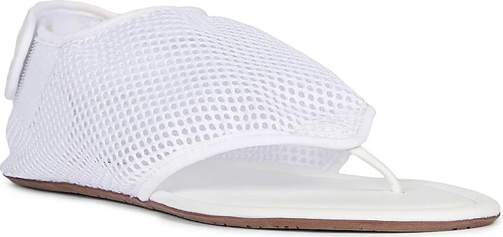 Women's Mesh Sandals - Blanc Optique - Size 6.5 - Image 3