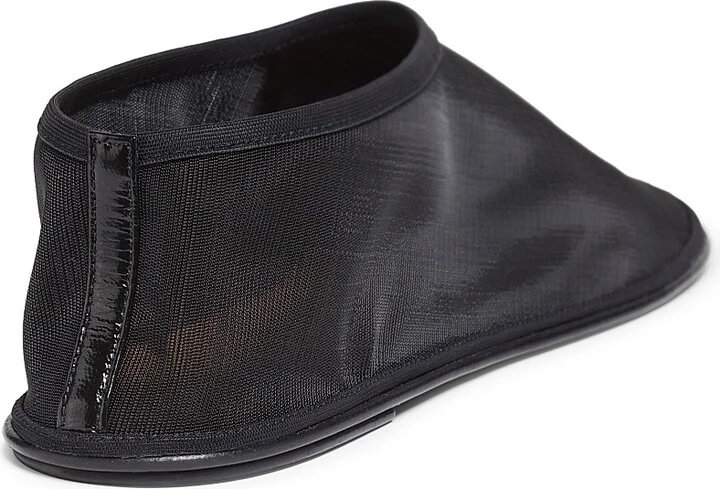 Women's Mesh Sock Flats - Black - Size 8 - Image 3