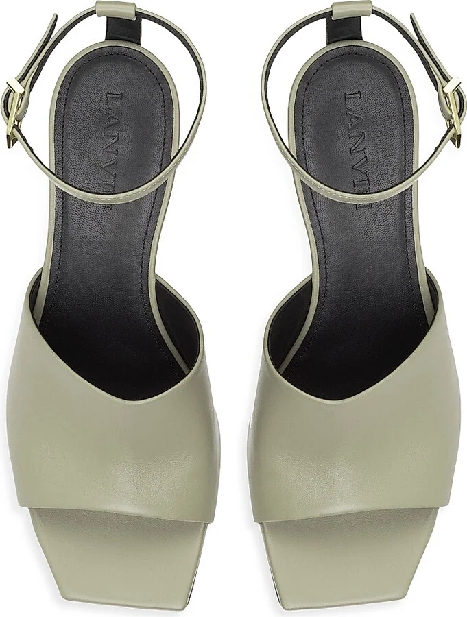Women's Mesure Leather Sandals - Lin - Size 4 - Image 4