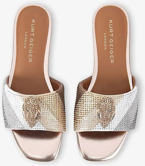 Womens Metal Comb Kensington Woven Sandals Eur 40 / 7 Uk Women - Image 2