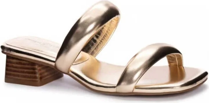 Women's Metallic Alistair Sandal In Gold