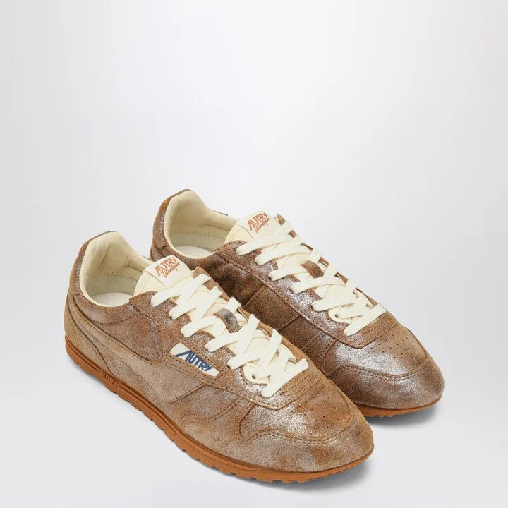 Women's /Metallic ivory Windspin Sneaker