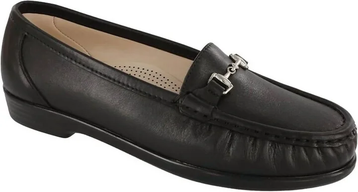 Women's Metro Shoes - Slim In Smooth Black
