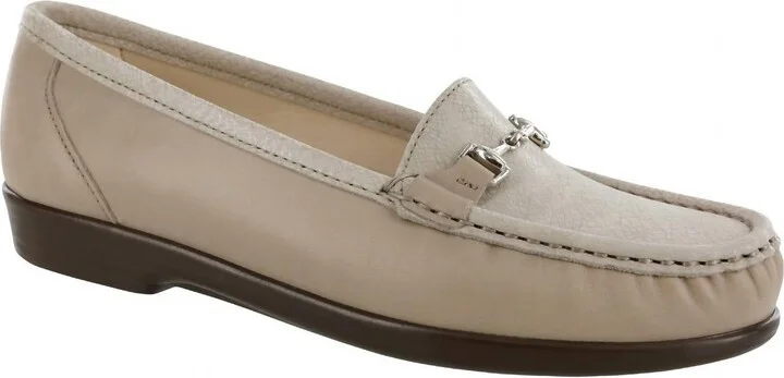 Women's Metro Shoes - Slim In Taupe/linen Web