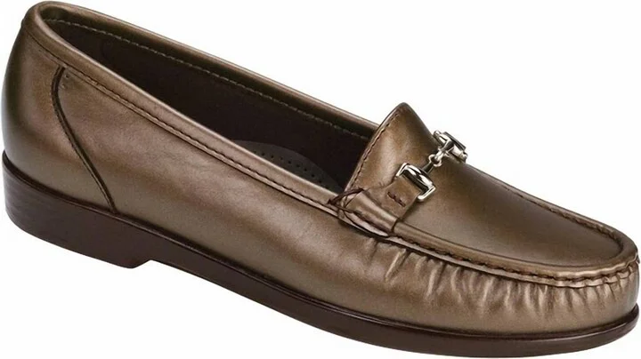 Women's Metro Slip On Loafer In Bronze