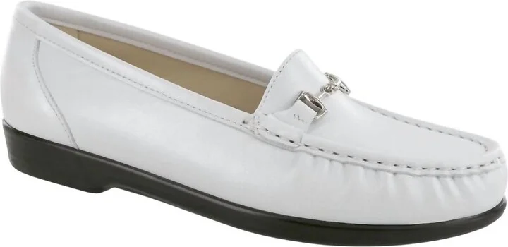 Women's Metro Slip On Loafer In Pearl White