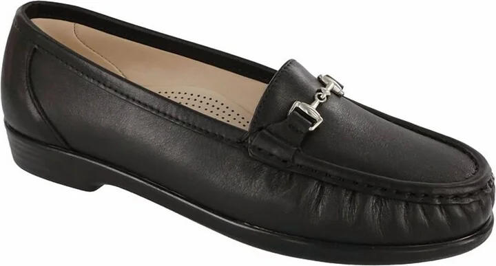 Women's Metro Slip On Loafer In Smooth Black