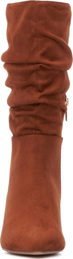 Women's Mette- Kitten Heel Ruched Pointy Boots - Image 6