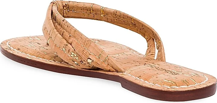 Women's Miami Cork Thong Sandals - Cork - Size 6 - Image 3