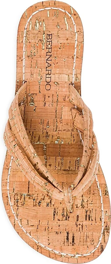 Women's Miami Cork Thong Sandals - Cork - Size 6 - Image 5