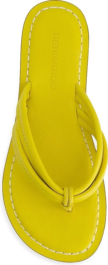 Women's Miami Leather Thong Sandals - Daisy - Size 6 - Image 3