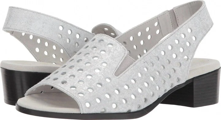 Women's Mickee Sandal In Silver Metallic