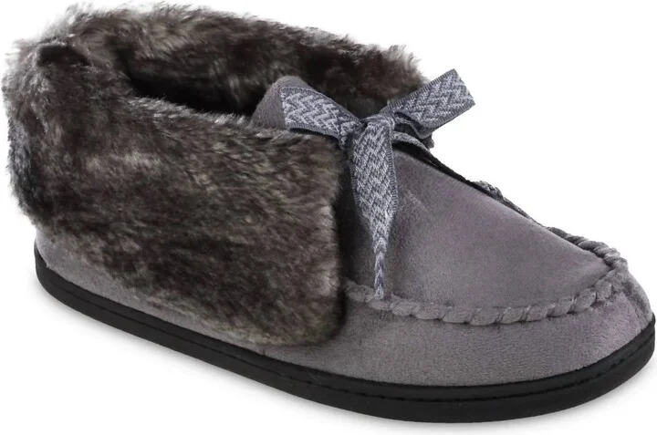 Women's Microsuede Nelly Moc Bootie In Ash