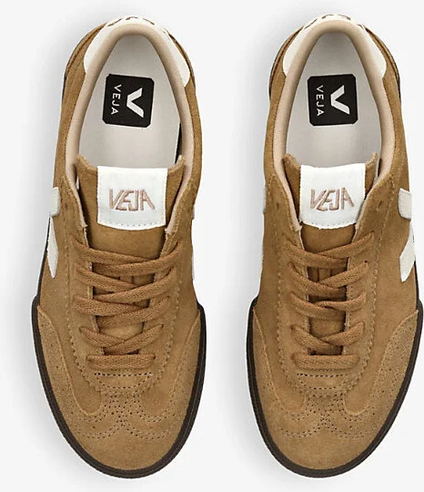 Womens Mid Brown Volley Suede Low-Top Trainers Eur 36 / 3 Uk Women - Image 2