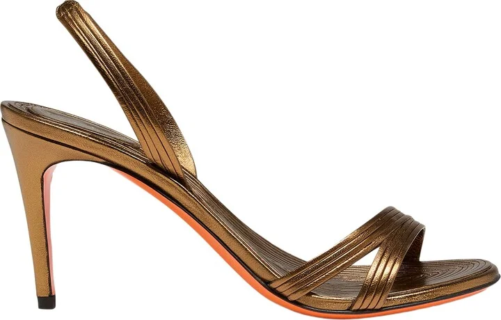 Women's mid-heel sandal